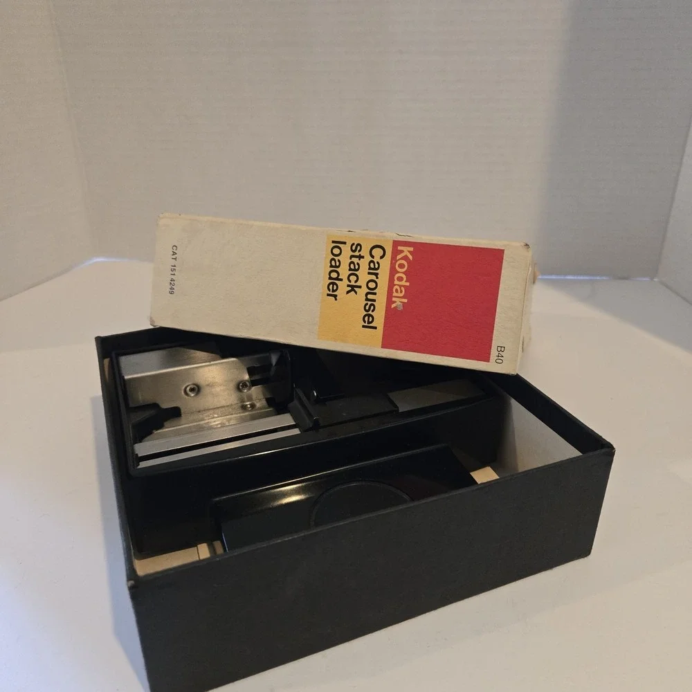 Vintage Kodak Carousel Slide Stack‎ Loader Slide Clip B40 Vintage CAT 151 4249